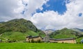 Vall de Nuria valley Sanctuary in the Catalan Pyrenees, Spain,Europe