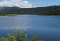 Lake Van Norden, Soda Springs, California Royalty Free Stock Photo