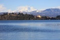 Lake of Varese, Lombardia, Italy Royalty Free Stock Photo