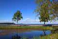 Lake Vattern in Sweden Royalty Free Stock Photo