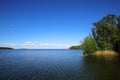 Lake Vattern in Sweden Royalty Free Stock Photo