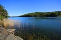 Lake Vattern in Sweden Royalty Free Stock Photo