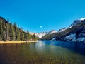 Lake Verna, Rocky Mountains, Colorado, USA.