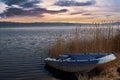 Lake of Vico at sunrise