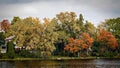 The Lake Victoria and Arboretum Park,  Stratford, Ontario, Canada Royalty Free Stock Photo