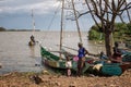 Lake victoria fishermen go to work