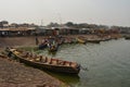 Shore boats Lake Victoria Uganda Royalty Free Stock Photo