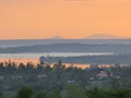 Lake Victoria sky line