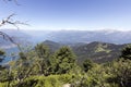 Lake view from Monte San Primo Royalty Free Stock Photo