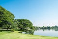 Lake view at Suan Luang Rama 9 Park