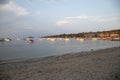 Lake view at sunset in Manerba del Garda, Italy