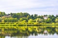 Lake Viljandi in summer, Estonia Royalty Free Stock Photo