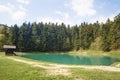 Lake Vodarenska in Banska Stiavnica