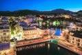 The lake Voulismeni in Agios Nikolaos, Crete, Greece