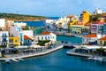 The lake Voulismeni in Agios Nikolaos, Crete, Greece.