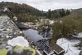 Lake Vyrnwy dam - Wales UK Royalty Free Stock Photo