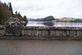 Lake Vyrnwy dam - Wales UK Royalty Free Stock Photo