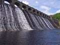 Lake Vyrnwy Dam Wall Wales UK Royalty Free Stock Photo