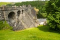 Lake Vyrnwy reservoir dam Royalty Free Stock Photo