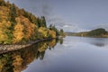 Lake vyrnwy Royalty Free Stock Photo