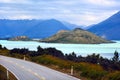 Lake Wakatipu New Zealand NZ NZL Royalty Free Stock Photo