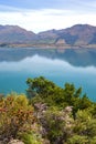 Lake Wakatipu, New Zealand Royalty Free Stock Photo