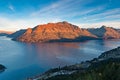 Lake Wakatipu in Queenstown New Zealand Royalty Free Stock Photo