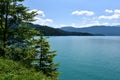 Lake Walchen Royalty Free Stock Photo