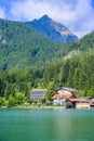 Lake Walchensee - close to mountain Herzogstand and Kochel am See - beautiful travel destination in Bavaria, Germany