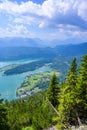 Lake Walchensee - close to mountain Herzogstand and Kochel am See - beautiful travel destination in Bavaria, Germany