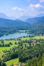 Lake Walchensee - close to mountain Herzogstand and Kochel am See - beautiful travel destination in Bavaria, Germany
