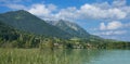 Lake Walchsee,Koessen,Tirol,Austria