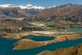 Lake Wanaka with Mount Aspiring in background