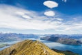 Lake wanaka and Mt Aspiring, new zealand Royalty Free Stock Photo