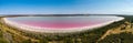 Lake Warden is a salt lake in Esperance region of Western Australia which was pink in colour unlike Pink Lake which was not pink