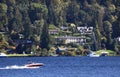 Lake Washington Mercer Island from Seward Park