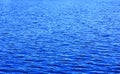 Lake water surface with ripples Royalty Free Stock Photo
