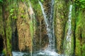lake waterfall plitvice landscape Royalty Free Stock Photo