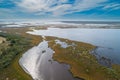 Lake Wellington in Gippsland, Victoria. Royalty Free Stock Photo