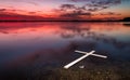 Lake White Floating Cross