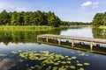Lake Wigry National Park. Poland Royalty Free Stock Photo