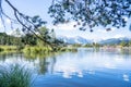 Lake Wildsee at Seefeld in Tirol, Austria