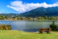 Lake Wildsee at Seefeld in Tirol, Austria - Europe