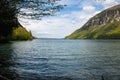 Lake Willoughby in Northeast Kingdom Vermont Royalty Free Stock Photo