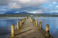 Lake Windermere in Cumbria, England Royalty Free Stock Photo