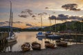 Lake Windermere at Dusk Royalty Free Stock Photo