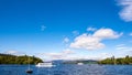 Lake Windermere ferry: Miss Westmoreland Royalty Free Stock Photo