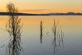 Lake Wivenhoe in Queensland during the day Royalty Free Stock Photo