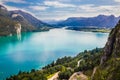 Lake Wolfgang Wolfgangsee- Salzkammergut,Austria Royalty Free Stock Photo