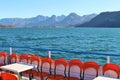 Lake Wolfgangsee in Austria, Europe.